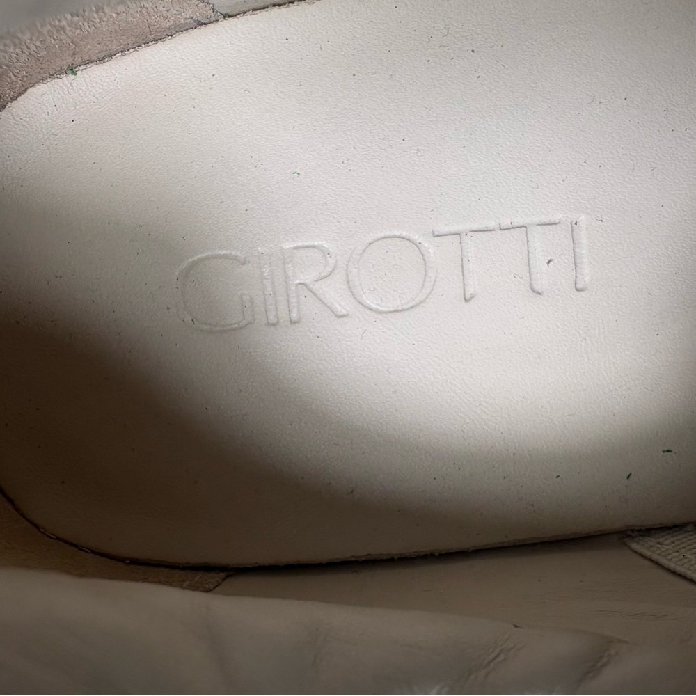 Girotti, Handcrafted, Custom made, Suede and leather loafers, Square Sole, Sz 37 - Picture 7 of 15